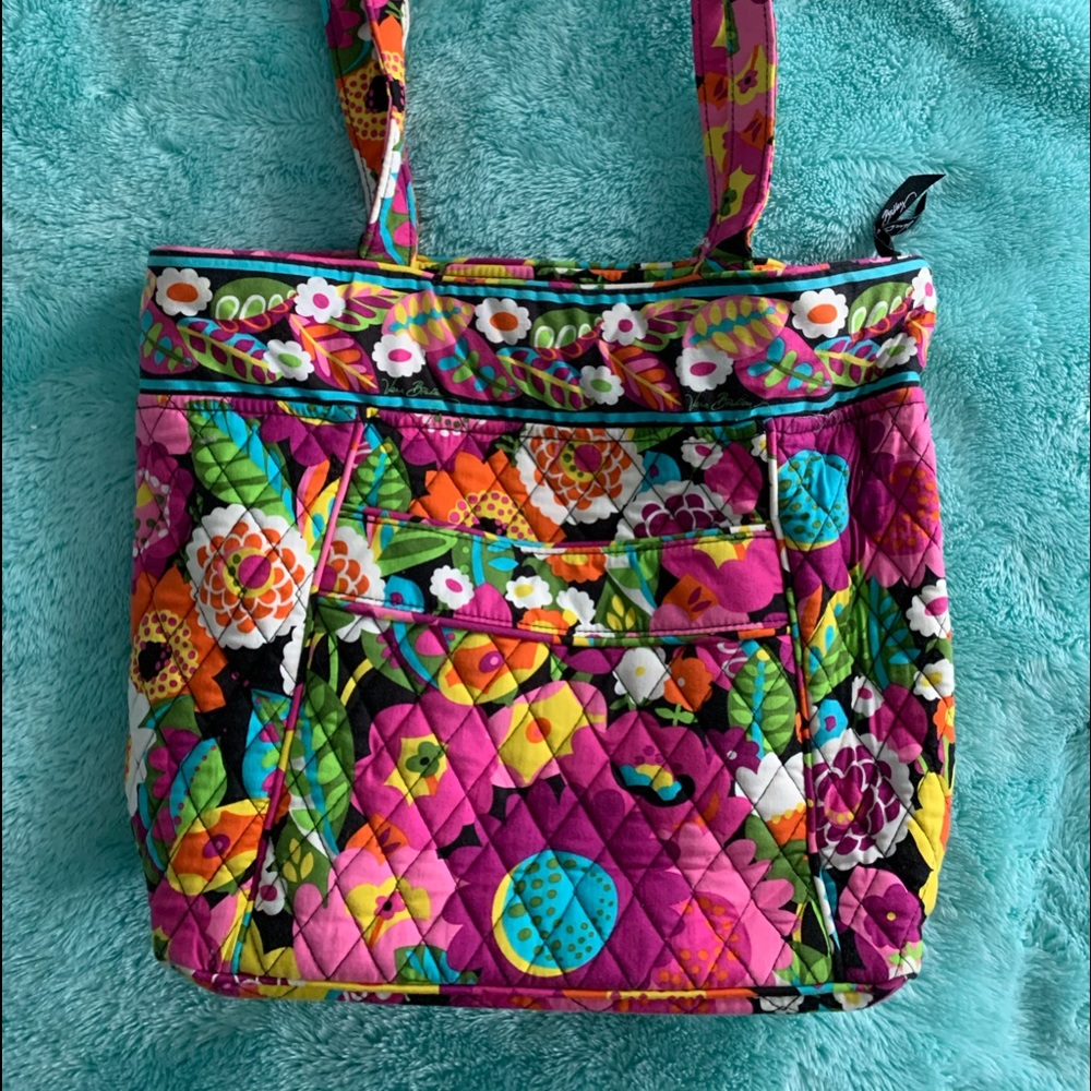 Vera Bradley Zipper Tote.